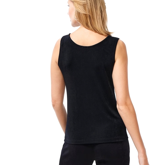 Chico's Black Tank NWT - Picture 3 of 3